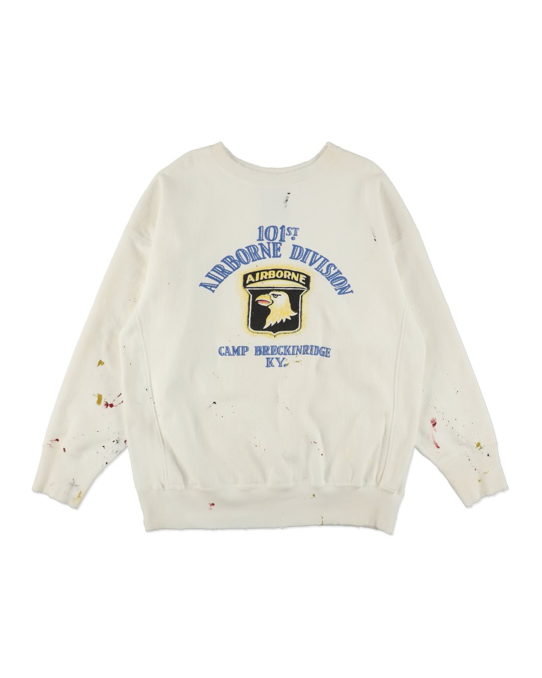 BOWWOW 26SS 101ST AIRBORNE DIV. SWEATSHIRT AGED